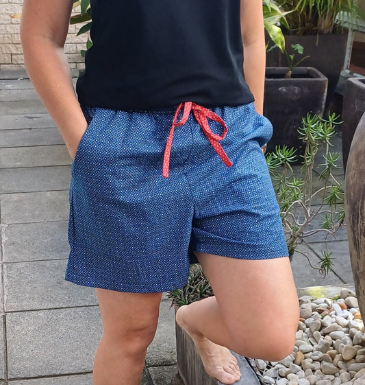 Shweshwe Summer Shorts - Women