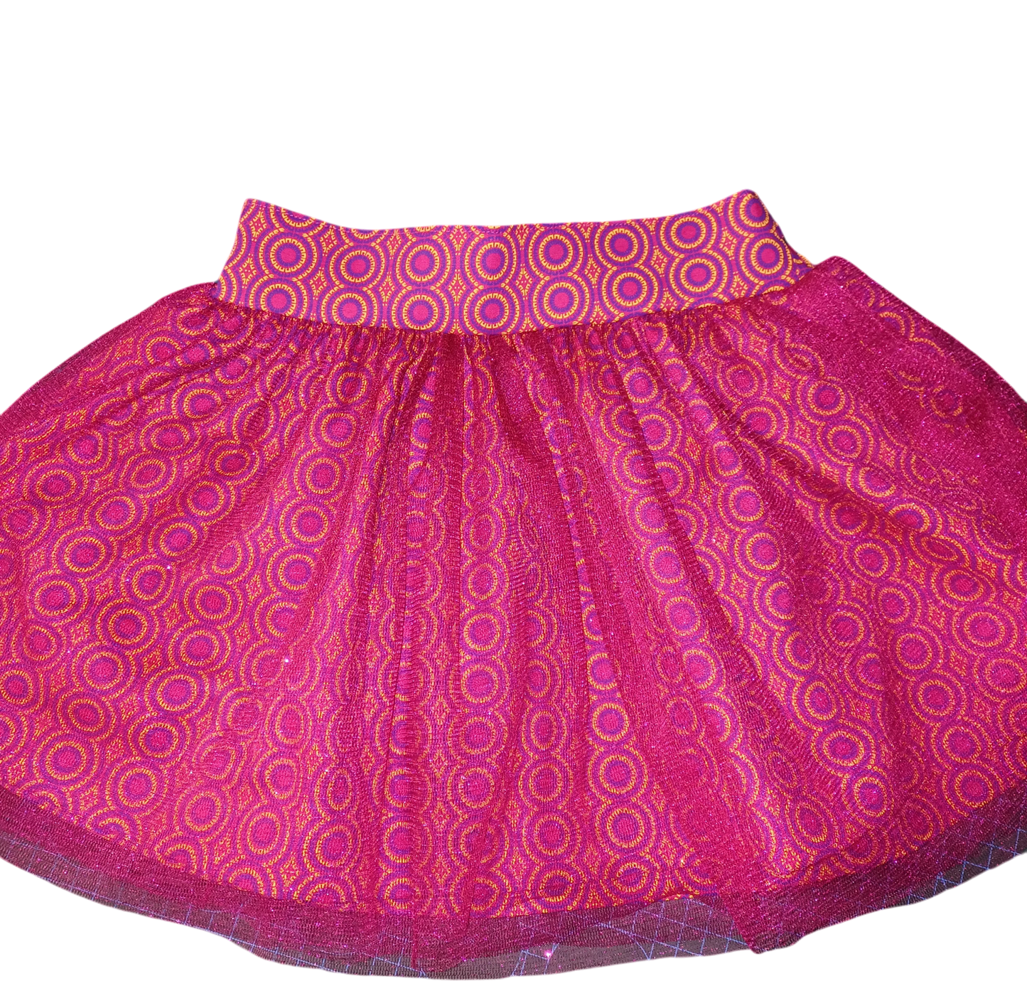 Shweshwe Skirts with Tulle