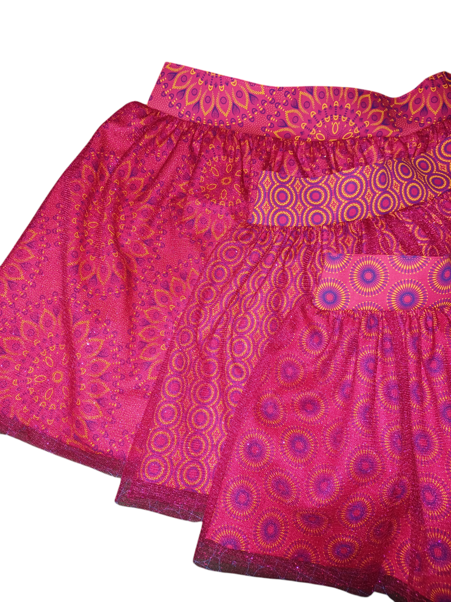 Shweshwe Skirts with Tulle