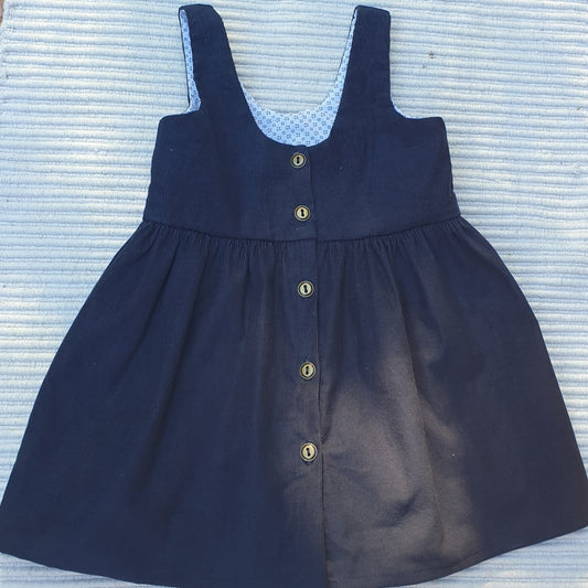 Pinafore Dress  - Corduroy