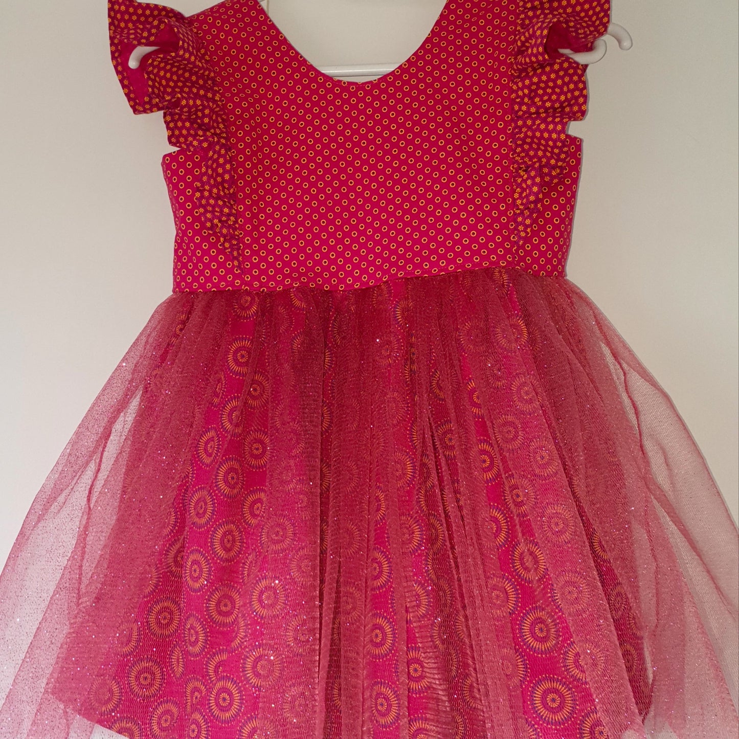 Poppy dress with tulle