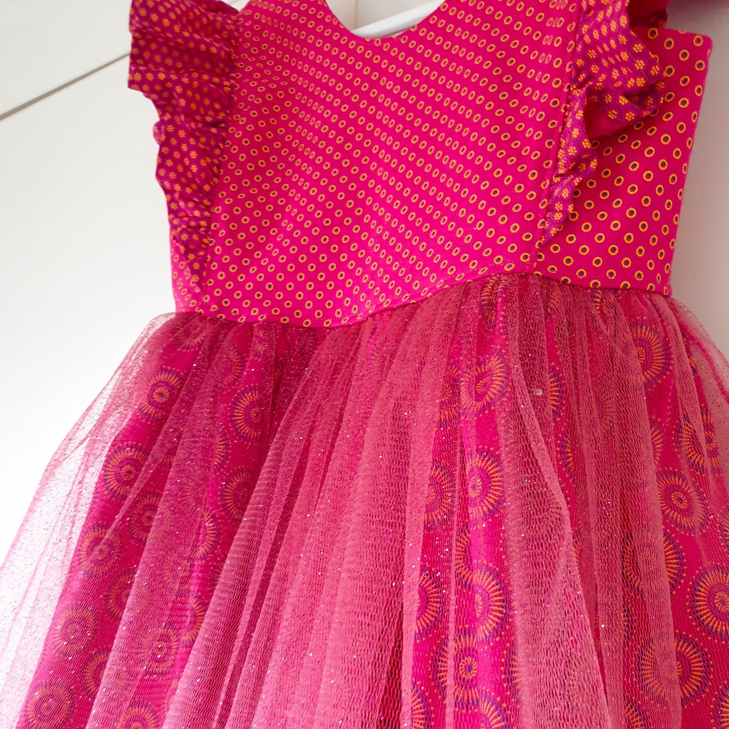 Poppy dress with tulle